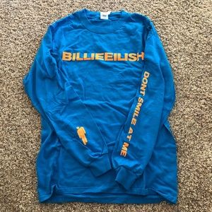 Billie Eilish tour shirt